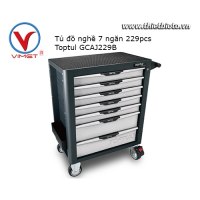 Tủ đồ nghề 7 ngăn 229pcs Toptul GCAJ229B