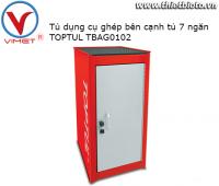 Tủ phụ ghép bên cạnh tủ 7 ngăn màu đỏ TBAG0102