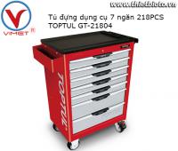 Tủ đựng đồ nghề 7 ngăn 218PCS Toptul GT-21804