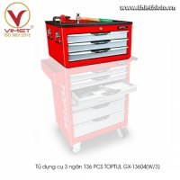 Tủ đựng dụng cụ 136PCS Toptul GX-13604(W/3)
