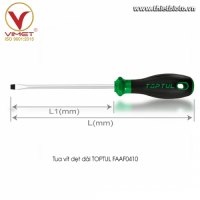 Tua vít dẹt dài TOPTUL FAAF0410