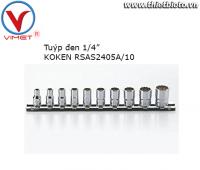 Bộ tuýp đen 10 chi tiết Koken RSAS2405A