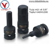 Tuýp đen mũi vít 3/8