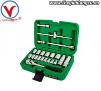 Bộ đầu tuýp lục giác 22 món toptul GCAI2201