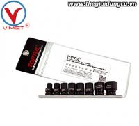 Bộ đầu tuýp lục giác 3/8 inch 8 món toptul GDAG0801