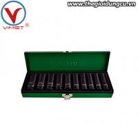 Bộ đầu tuýp dài lục giác 1/2 inch 10 món toptul GEAD1002