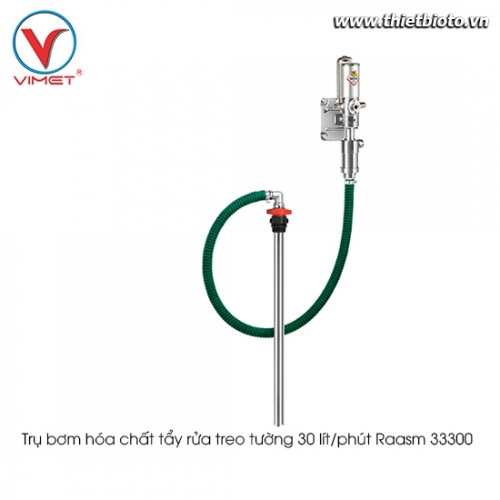 Trụ bơm  hóa chất tẩy rửa treo tường 30 lít/phút Raasm 33300