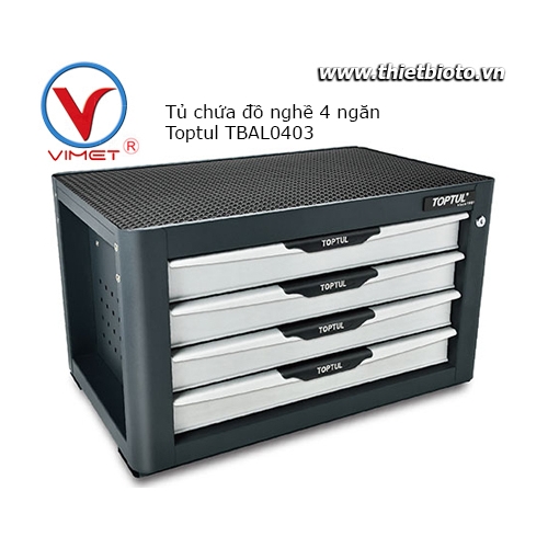 Tủ chứa đồ nghề 4 ngăn Toptul TBAL0403