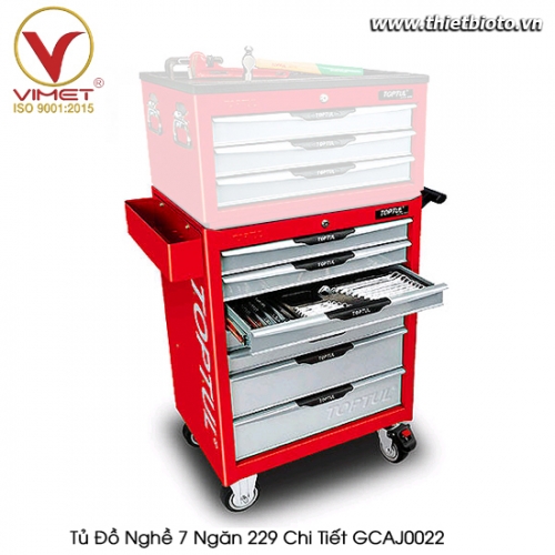 Tủ Đồ Nghề 7 Ngăn 229 Chi Tiết GCAJ0022