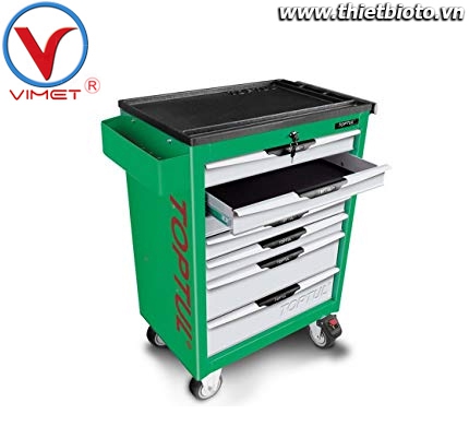 Tủ đồ nghề sửa chữa 7 ngăn 157pcs Toptul GCAJ0056