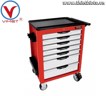 Tủ đồ nghề sửa chữa 7 ngăn 227pcs Toptul GCAJ0039