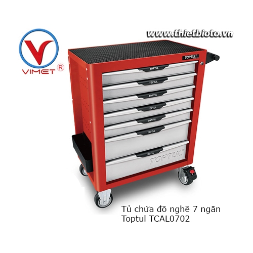Tủ dụng cụ 7 ngăn cao cấp chống lật Toptul TCAL0702