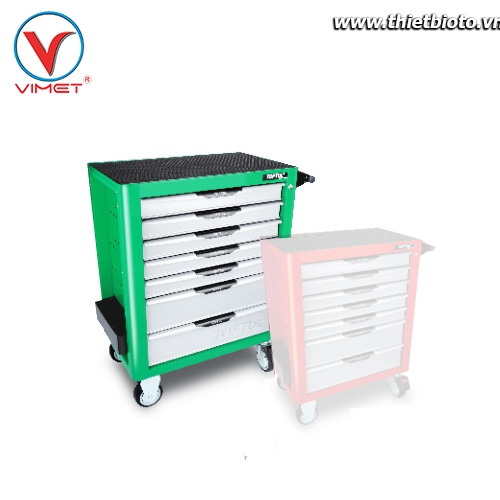 Tủ dụng cụ đồ nghề sửa chữa 7 ngăn 214pcs Toptul GE-21407