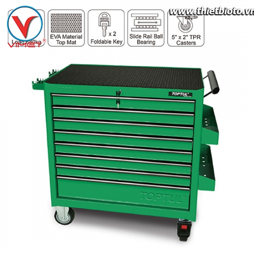 Tủ đựng đồ nghề 8 ngăn Toptul TCBA0801