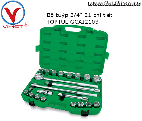 Bộ đầu tuýp 3/4