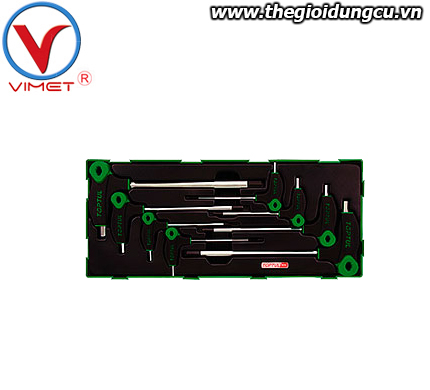 Bộ tuýp chữ L toptul GTB0817