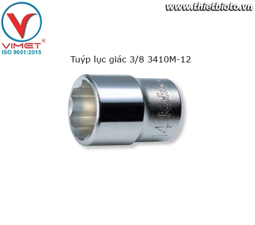 Tuýp lục giác 3/8 3410M-12