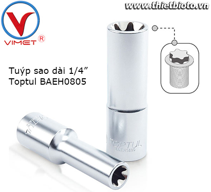 Tuýp sao dài 1/4