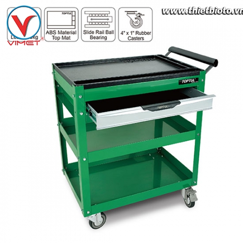 Xe đẩy 3 ngăn có ngăn kéo TCAD0101